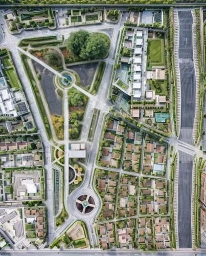 plant area,the design of a city is shown in this aerial image,zoetermeer,rijswijk,neukom,europan,interchange,interchanges,moerdijk,autobahnen,ruhrgebiet,nieuwegein,malpensa,veenendaal,vantaa,aerotropo