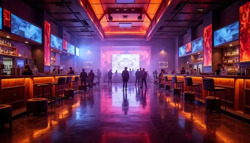 nightclub,spaceland,liquor bar,gameworks,neon cocktails,neon coffee,cinevegas,drafthouse,cinema strip,arclight,susukino,neon light drinks,nightclubs,neon drinks,cantina,ufo interior,movie theater,piano bar,arcade,steamworks