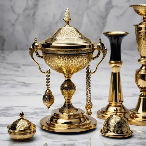 gold chalice,chalices,golden candlestick,ciborium,piala,samovar,golden pot,trophies,chalice,zamzam,gold ornaments,bahraini gold,funeral urns,goblets,islamic lamps,replica of tutankhamun's treasure,censers,ormolu,reliquaries,candlesticks,Photography,General,Realistic