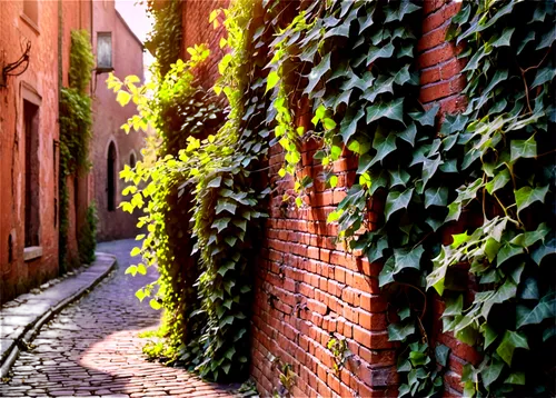 ruelle,cobblestones,alley,cortile,cobblestone,alleyway,gasse,old linden alley,trastevere,alleyways,the cobbled streets,cobbled,cobbles,pavia,cremona,red brick wall,lucca,setts,narrow street,beguinage,Art,Classical Oil Painting,Classical Oil Painting 01