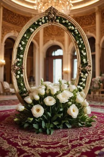 rose wreath,floral arrangement,flower arrangement lying,flower arrangement,floral decorations,wreath of flowers,flower wreath,art deco wreaths,floral wreath,golden wreath,wedding decoration,floral ornament,rose arrangement,centrepiece,flower decoration,emirates palace hotel,wreath,circular ornament,centerpiece,door wreath,Photography,General,Commercial