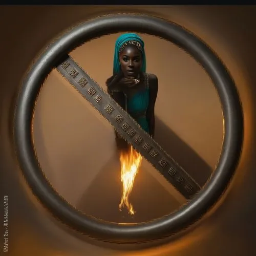 girl with a wheel,fire ring,torch-bearer,firespin,leather steering wheel,mercedes steering wheel,steering wheel,olympic flame,fire siren,fire artist,sirens,spin danger,transistor,combustion,burning torch,fire dancer,gas flame,woman fire fighter,african art,african woman,Photography,General,Fantasy