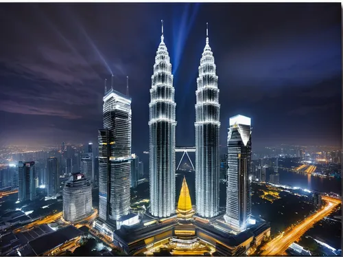 petronas twin towers,kuala lumpur,petronas,malaysia,twin tower,international towers,burj,twin towers,power towers,tallest hotel dubai,bulding,marina bay,towers,singapura,sky city,urban towers,tall buildings,skyscapers,largest hotel in dubai,chucas towers,Conceptual Art,Sci-Fi,Sci-Fi 25