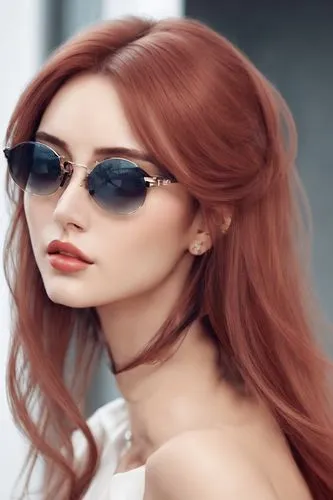 sunglasses,aviators,sunglass,fashion doll,sunwear,redhead doll