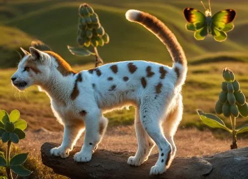 kitten walking in nature,riverclan,skyclan,felidae,schleich,madagascar,ocelots,Photography,General,Realistic