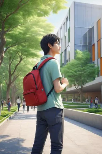 kaist,3d rendering,3d rendered,hiro,kaneda,render,tobio,3d render,cityu,malaysia student,school design,phichit,student,shenzhen vocational college,disney baymax,campuswide,rendered,college student,ntu,anime 3d,Illustration,Japanese style,Japanese Style 05