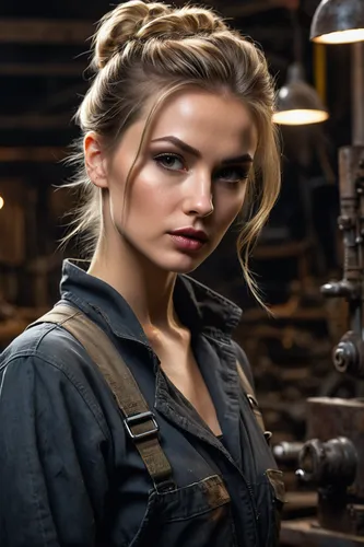 female worker,steelworker,blacksmith,mechanic,welder,gas welder,car mechanic,blue-collar worker,metalsmith,auto mechanic,metalworking,female hollywood actress,barmaid,gunsmith,woman fire fighter,girl in overalls,woodworker,carpenter,worker,welders,Photography,General,Natural