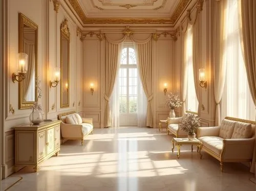 ornate room,enfilade,ritzau,luxury bathroom,neoclassical,beauty room,chambre,danish room,royal interior,palladianism,bath room,great room,vicomte,interiors,breakfast room,ballroom,meurice,orangerie,anteroom,grandeur,Photography,General,Realistic