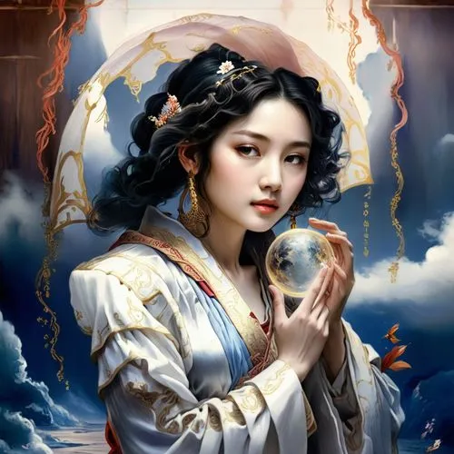 rongfeng,sanxia,zhiyuan,jianyin,xiaofei,qianwen,Illustration,Realistic Fantasy,Realistic Fantasy 01