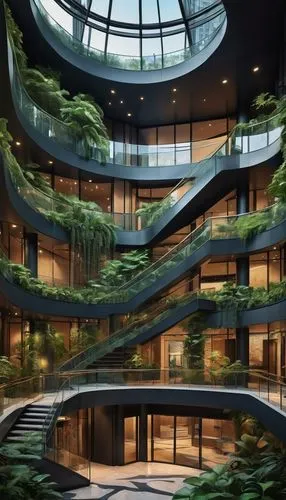 atriums,embl,futuristic architecture,blavatnik,atrium,safdie,arcology,sanatoriums,kirrarchitecture,wintergarden,interlace,titanum,futuristic art museum,glass building,benaroya,spiral,graecorum,sky space concept,oscorp,biopolis,Art,Artistic Painting,Artistic Painting 33