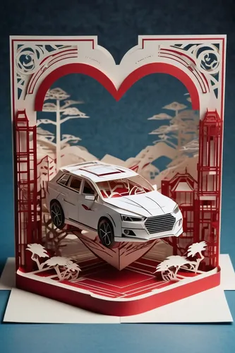 wedding car,bridal car,paper art,car sculpture,wedding cake,3d car model,valentine's day décor,3d car wallpaper,model car,valentine calendar,wedding frame,valentine scrapbooking,muscle car cartoon,chrysler 300 letter series,cartoon car,custom car,valentine clock,christmas retro car,wedding invitation,sweetheart cake,Unique,Paper Cuts,Paper Cuts 03