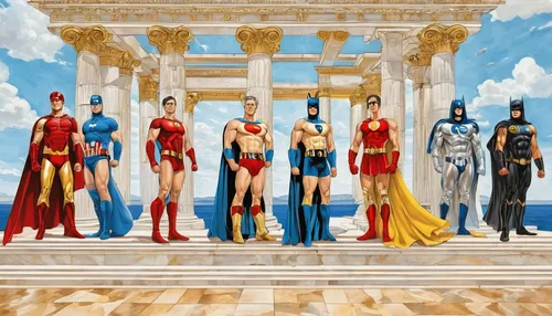 justice league,wonder woman city,justice scale,figure of justice,superheroes,superhero background,scales of justice,wonder,assemble,comic characters,goddess of justice,court of justice,heroes,hero academy,heroes' place,dc,greek gods figures,super hero,the order of cistercians,superman,Art,Classical Oil Painting,Classical Oil Painting 02