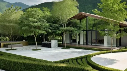 3d rendering,modern house,landscaped,holiday villa,sketchup,residential house,Photography,General,Natural