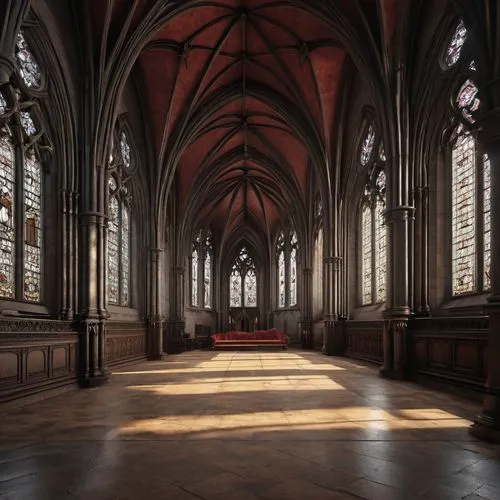 presbytery,maulbronn monastery,transept,ulm minster,interior view,empty interior,Photography,General,Realistic