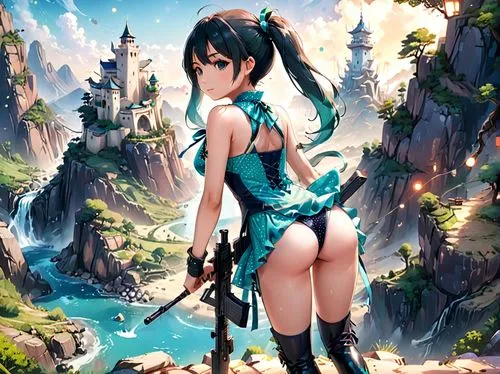 tifa,asagi,fantasy picture,sinon,riven,yuanji,Anime,Anime,Realistic