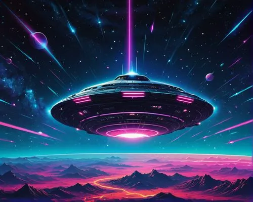 ufo,ufos,ufo interior,futuristic landscape,vast,alien planet,alien world,spaceland,space art,comets,alien ship,ufo intercept,scifi,planet alien sky,beautiful wallpaper,saturnrings,orbital,spaceship,gas planet,space ship,Conceptual Art,Sci-Fi,Sci-Fi 12