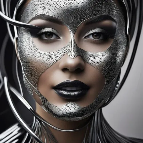 derivable,silver,light mask,metallic,metallic feel,silvered,silver lacquer,chromed,silvery,metalized,gradient mesh,chrome,biomechanical,masquerade,foils,foiling,render,cyberman,ororo,gunmetal,Photography,Artistic Photography,Artistic Photography 06