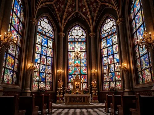 stained glass windows,stained glass,stained glass window,church windows,transept,iconostasis,reredos,presbytery,aachen cathedral,altar,vatican window,sacristy,altarpiece,chapel,interior view,sanctuary,choir,altarpieces,the interior,ecclesiatical