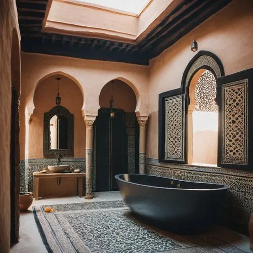 moroccan pattern,hamam,marrakesh,luxury bathroom,hammam,amanresorts,bath room,marrakech,morocco,marocco,riad,persian architecture,spanish tile,marocchi,iranian architecture,la kasbah,maroc,alhambra,bathtub,haveli,Photography,Documentary Photography,Documentary Photography 01