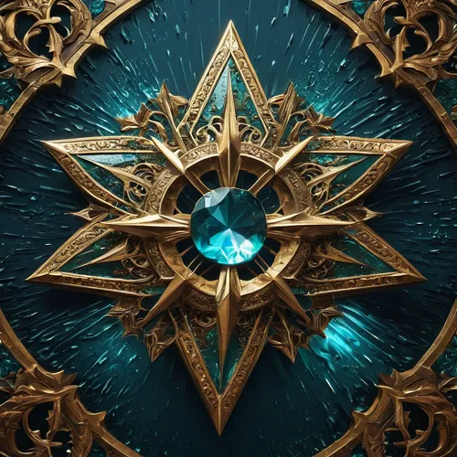 diamond wallpaper,circular star shield,motifs of blue stars,crown render,4k wallpaper,diamond background,argus,turquoise,christ star,frame ornaments,amulet,ornate,teal digital background,ornament,frame flora,award background,shield,scroll wallpaper,genuine turquoise,blue star,Photography,General,Fantasy