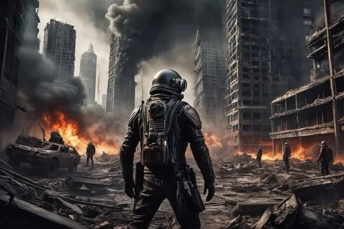 crysis,rendel,killzone,district 9,apocalyptic,post apocalyptic,homefront,helghast,crytek,jablonsky,cloverland,destroyed city,hurlant,firefights,apocalypse,firefight,apocalyptically,counterinsurgent,postapocalyptic,europacorp,Photography,Black and white photography,Black and White Photography 03