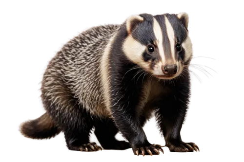 north american raccoon,mustelid,coatimundi,badger,common opossum,striped skunk,raccoon,mustelidae,virginia opossum,philomachus pugnax,polecat,opossum,zosterops japonicus,paraxerus,mammal,leuconotopicus,halichoerus grypus,raccoons,raccoon dog,lycaon pictus,Illustration,Japanese style,Japanese Style 09