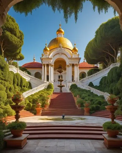 mahavihara,bahai,vihara,marble palace,beomeosa temple,kadampa,zappeion,hall of supreme harmony,mirogoj,vairocana,luang,palyul,tajikistan,palace garden,sukhbaatar,dhammakaya pagoda,tajik,uzbekstan,rashtrapati,dhamma,Illustration,Realistic Fantasy,Realistic Fantasy 31