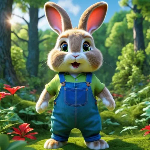 peter rabbit,cartoon rabbit,cartoon bunny,jack rabbit,bunni,alvin,rabbids,thumper,bunnicula,hopps,babbit,lapine,cute cartoon character,bunzel,bunnie,bunny,jackrabbit,colbun,filbert,rabbo,Photography,General,Realistic