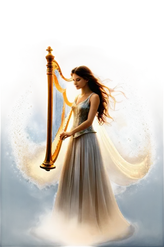 celtic harp,constellation lyre,harp player,angel playing the harp,imbolc,light bearer,flautist,celtic woman,harpist,flutist,tuatha,the flute,lady justice,qabalah,harp,lyre,ancient harp,justitia,flute,arianrhod,Illustration,Black and White,Black and White 16