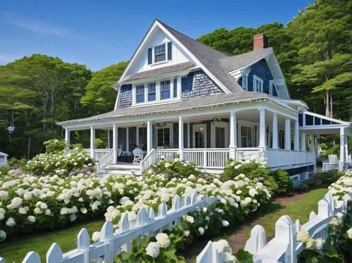 white picket fence,victorian house,new england style house,summer cottage,old victorian,beautiful home,houses clipart,home landscape,house insurance,country house,country cottage,housedress,mackinac island,weatherboard,dreamhouse,hovnanian,cottage,victorian,deckhouse,summer house,Illustration,Japanese style,Japanese Style 12