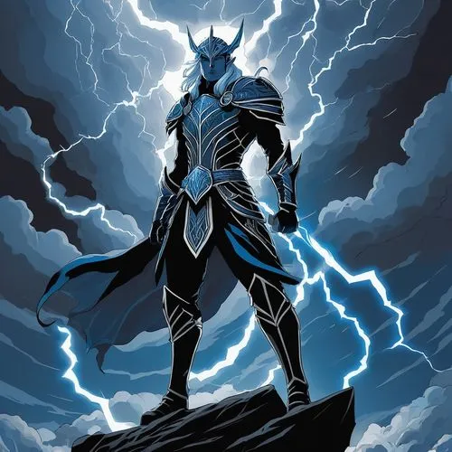 god of thunder,thunderer,garrison,thors,stormbreaker,midgard,lothor,raziel,thor,cleanup,aegon,thord,stryfe,godbolt,thordur,melkor,susanoo,thorr,dagestanis,strom,Illustration,Black and White,Black and White 12