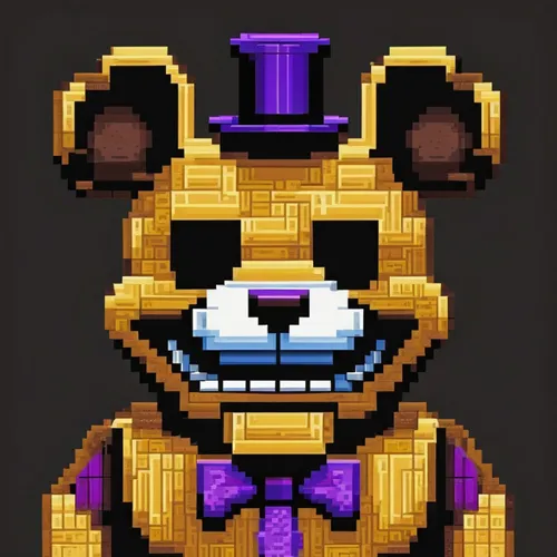 lab mouse icon,mayor,pixel art,3d teddy,ringmaster,bot icon,pixelgrafic,custom portrait,teddy,scandia bear,teddy-bear,abra,deco bunny,pixaba,gold and purple,teddy bear,edit icon,teddy bear crying,mascot,pandoro,Unique,Pixel,Pixel 01