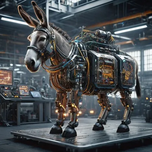 electric donkey,working animal,christmas horse,vintage horse,constellation centaur,carnival horse,centaur,wooden horse,industry 4,clydesdale,horse and cart,golden unicorn,equines,alpha horse,kutsch horse,mule,donkey cart,industrial design,horse trailer,industrial robot,Photography,General,Sci-Fi