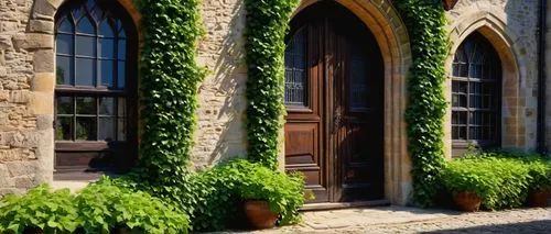 buttresses,cloister,church windows,row of windows,buttressing,doorways,buttressed,church door,cloisters,trerice in cornwall,pointed arch,painswick,entryways,abbaye,sewanee,doorstep,castle windows,stonework,edensor,drainpipes,Illustration,Abstract Fantasy,Abstract Fantasy 20