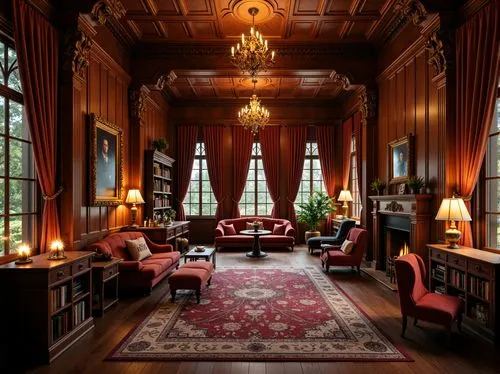 reading room,victorian room,sitting room,ornate room,claridge,marylhurst,wade rooms,great room,danish room,royal interior,amanresorts,dandelion hall,driehaus,biedermeier,athenaeum,gleneagles hotel,parlor,study room,livingroom,interiors