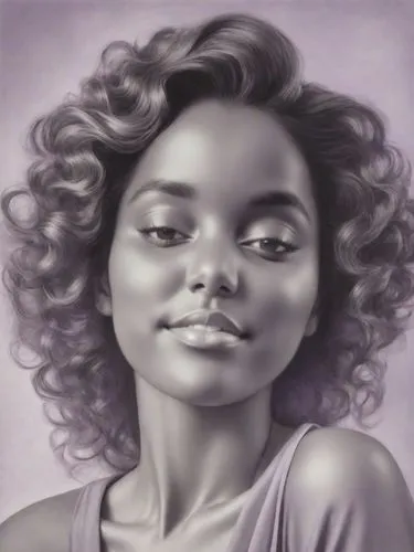 airbrush,digital painting,airbrushing,airbrushed,charlayne,girl portrait,violetta,african american woman,marla,girl drawing,kelefa,vrih,world digital painting,miseducation,digital art,mauve,afro,digital drawing,afroasiatic,graphite