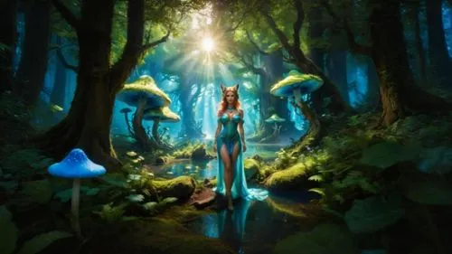 fantasy picture,fairy forest,faerie,alfheim,faery,elven forest