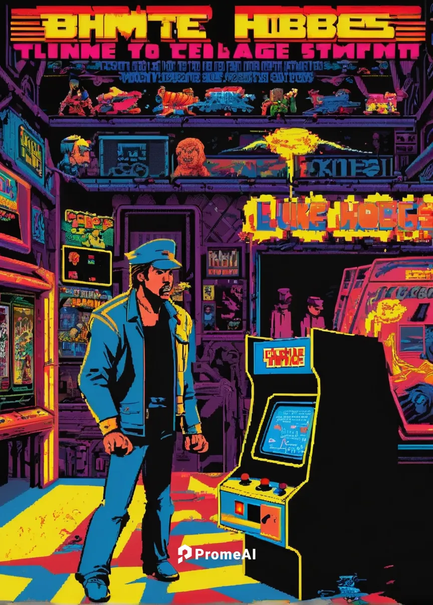 In a tense standoff, Luke Hobbs must use his negotiation skills to defuse a hostage situation without resorting to violence.,cd cover,turbografx-16,casette,rhodes,arcade games,arcade game,rattle,arcad