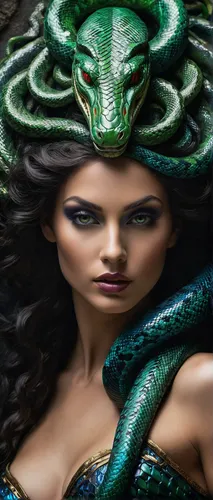 medusa gorgon,gorgon,medusa,serpent,fantasy art,anahata,the zodiac sign pisces,green dragon,green snake,fantasy picture,siren,fantasy portrait,the enchantress,heroic fantasy,fantasy woman,reptilian,zodiac sign libra,emerald lizard,serpentes,celtic queen,Photography,General,Fantasy