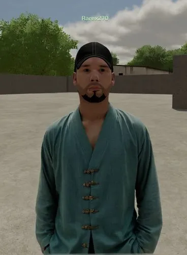 Korean Actor,genghis khan,middle eastern monk,goatee,taijiquan,3d rendered,3d rendering,main character,male character,chonmage,shuanghuan noble,siam fighter,mexican revolution,ibn tulun,rome 2,3d mode