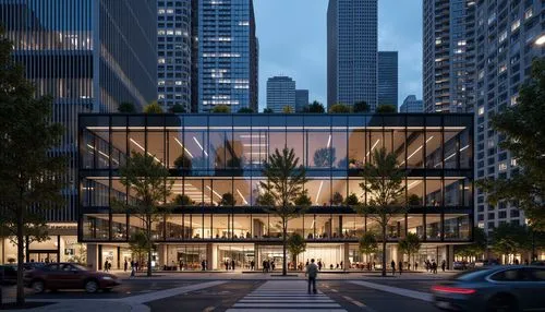 tishman,kimmelman,julliard,juilliard,benaroya,associati,koolhaas,glass building,glass facade,bjarke,bobst,gensler,bunshaft,proskauer,transbay,inlet place,office building,knoedler,escala,office buildings