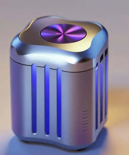 

,a metallic blue and purple speaker on a table,dehumidifier,humidifier,cinema 4d,dehumidifiers,battery icon,supercapacitor,Photography,General,Realistic