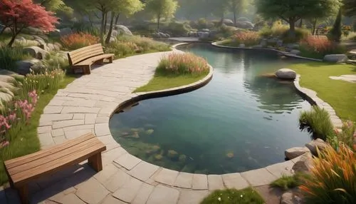 garden pond,koi pond,zen garden,japanese zen garden,japanese garden,pond,lily pond,pond plants,nature garden,japanese garden ornament,landscape design sydney,sake gardens,landscape designers sydney,pond flower,fishpond,landscaped,lilly pond,virtual landscape,pathway,fountain pond,Conceptual Art,Fantasy,Fantasy 31