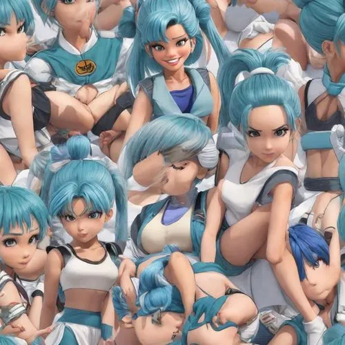 bulma,mmd,dollfus,mikulas,kotobukiya,dolls