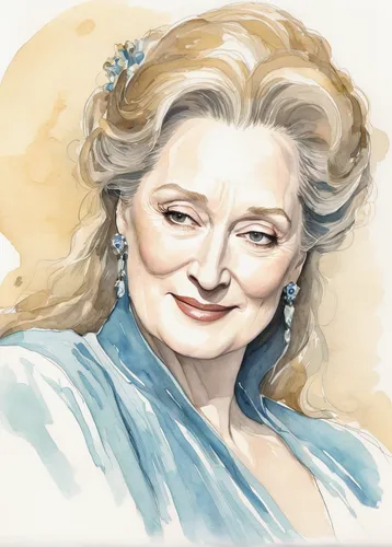 meryl streep,portrait of christi,madonna,color pencil,pencil color,marilyn,born in 1934,bach flower therapy,old elisabeth,blue jasmine,madeleine,photo painting,colour pencils,dame blanche,color pencils,elderly lady,portrait,caricature,artist portrait,custom portrait,Illustration,Paper based,Paper Based 17