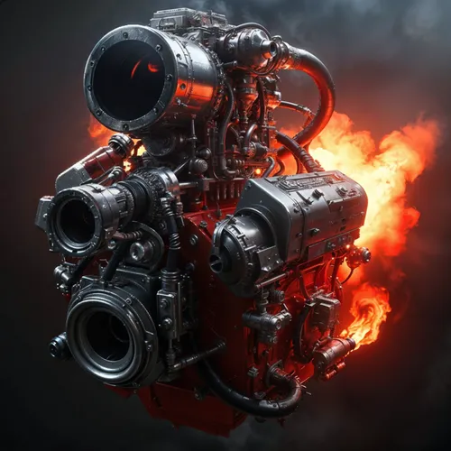 premotor,cinema 4d,pyromaniac,nitromethane,fireforce,truck engine