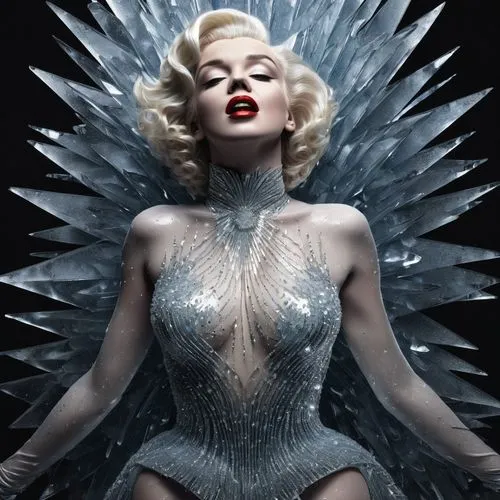 ice queen,the snow queen,marylin monroe,marilynne,marylin,snow angel,Photography,Artistic Photography,Artistic Photography 11