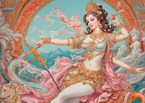 hare krishna,vajrasattva,radha,lakshmi,nataraja,krishna,janmastami,mantra om,dharma,vishuddha,oriental princess,tantra,saraswati veena,dancer,zodiac sign libra,indian art,dharma wheel,hindu,ramayan,the festival of colors,Conceptual Art,Fantasy,Fantasy 24