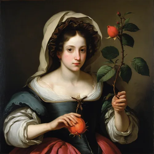 woman eating apple,woman holding pie,girl picking apples,portrait of a woman,woman holding a smartphone,portrait of a girl,woman with ice-cream,holding flowers,bougereau,woman playing tennis,girl picking flowers,young woman,girl in a wreath,bellini,cepora judith,virginia strawberry,fruit-of-the-passion,rosella,girl with cloth,roses-fruit,Art,Classical Oil Painting,Classical Oil Painting 26