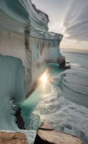 the twelve apostles,twelve apostles,cliffs ocean,white cliffs,ice landscape,crevasse,limestone cliff,cliffs of etretat,glacial melt,south australia,natural arch,erosion,natural phenomenon,rock erosion